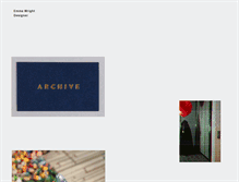 Tablet Screenshot of emmawright.com